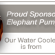 Proud sponsors of an Elephant Pump in Africa